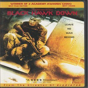 Black Hawk Down - 2002 Action Adventure War Movie - Wide Screen DVD Version